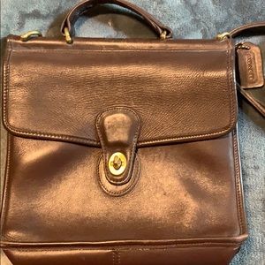 Vintage Coach Willis Saddlebag